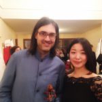 After a concert with Leonidas Kavakos in Geneva, 2015
